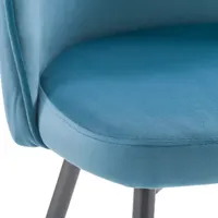 Ayla 2-pc. Upholstered Velvet Side Chair