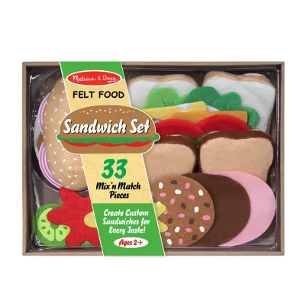 Melissa & Doug Felt Food Sandwich Set