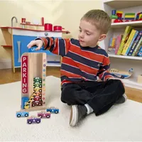 Melissa & Doug Stack & Count Parking Garage