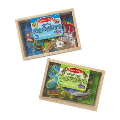 Melissa & Doug Magnetic Animals & Dinosaurs Bundle Toy Playset