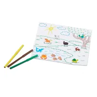 Melissa & Doug Deluxe Wooden Stamp Set - Animals