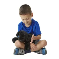 Melissa & Doug Benson Black Lab Stuffed Animal