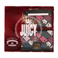 Juicy By Juicy Couture Flap Gift Set 2-pc. Womens Zip Around Wallet