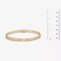 Made in Italy 10K Gold Bangle Bracelet