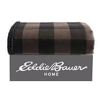 Eddie Bauer Cabin Cotton Flannel Lightweight Throw