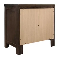 Home Point Frank 2-Drawer Nightstand