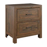 Home Point Caleta 2-Drawer Nightstand