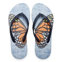 Mixit Womens Print Flip-Flops