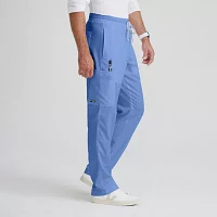 Grey's Anatomy™ by Barco Classic Grp558 Evan 5-Pocket Zip-Fly Mens Short Moisture Wicking Scrub Pants