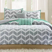 Intelligent Design Laila Comforter Set with decorative pillows