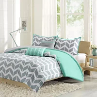 Intelligent Design Laila Comforter Set with decorative pillows