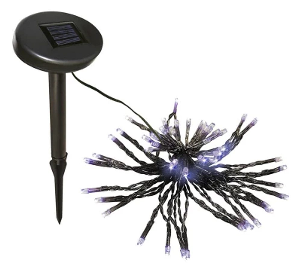 ALEKO Solar Powered Holiday Christmas String Lights 24 LED