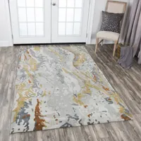 Rizzy Home Mod Collection Marley Abstract Rectangular Rugs