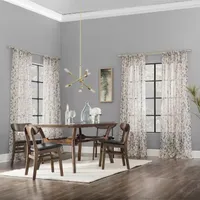 Scott Living Jessa Sheer Rod Pocket Single Curtain Panel