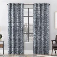 Scott Living Osaka Energy Saving 100% Blackout Grommet Top Single Curtain Panel