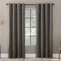 Scott Living Rafaela Energy Saving 100% Blackout Grommet Top Single Curtain Panel