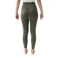Muk Luks Fleece Lined Womens 23" Full Length Leggings Plus
