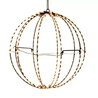 Kurt Adler Led Foldable Metal Sphere String Lights