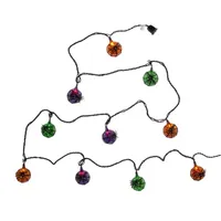 Kurt Adler 10-Light Multi-Color Spider String Lights