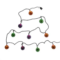 Kurt Adler 10-Light Multi-Color Spider String Lights