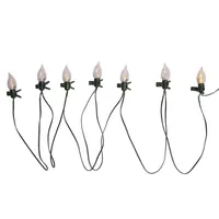 Kurt Adler Flicker Flame With Clips String Lights