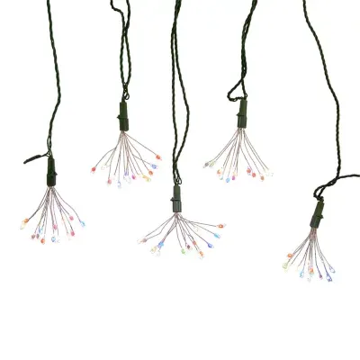 Kurt Adler Cluster And Twinkle Led Outdoor String Lights