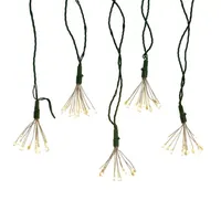 Kurt Adler Cluster And Twinkle Led String Lights