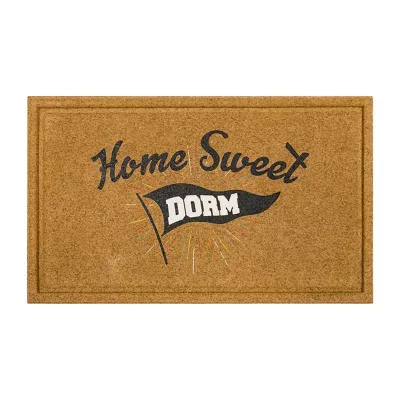 Mohawk Home Faux Coir Home Sweet Dorm 18"X30" Outdoor Doormat