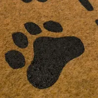 Mohawk Home Faux Coir Wipe Your Paws 18"X30" Outdoor Doormat