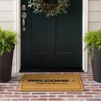 Mohawk Home Faux Coir Welcome-Ish 18"X30" Outdoor Doormat