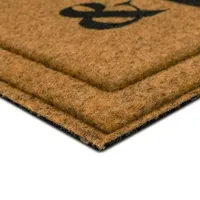 Mohawk Home Faux Coir Wine Down & Relax 18"X30" Outdoor Doormat