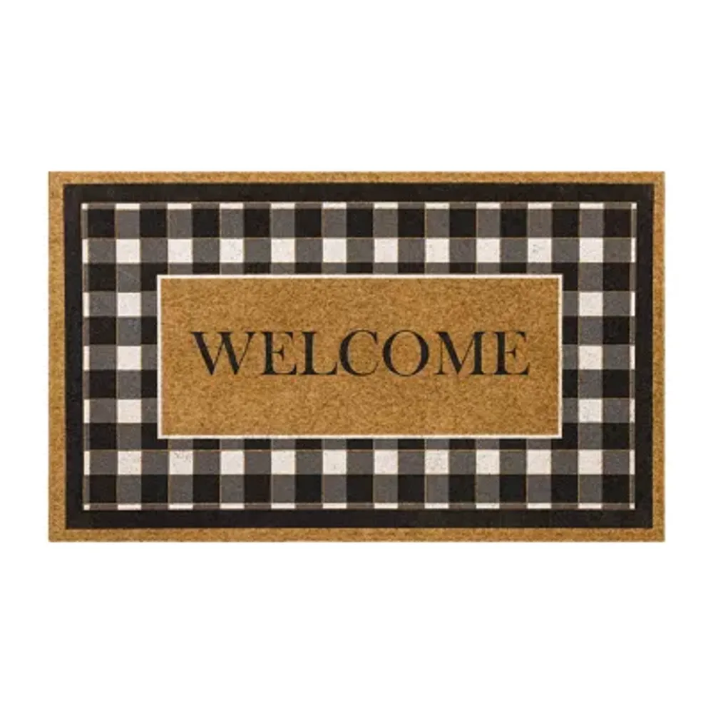 Mohawk Home Faux Coir Welcome 18"X30" Outdoor Doormat