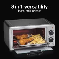 Proctor Silex 4 Slice Toaster Oven Broiler