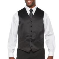 Stafford Coolmax Mens Big and Tall Classic Fit Tuxedo Vests