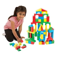 Melissa & Doug 100-Pc Wood Blocks Set