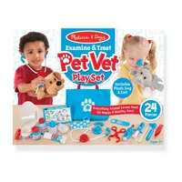 Melissa & Doug Examine & Treat Pet Vet Play Set