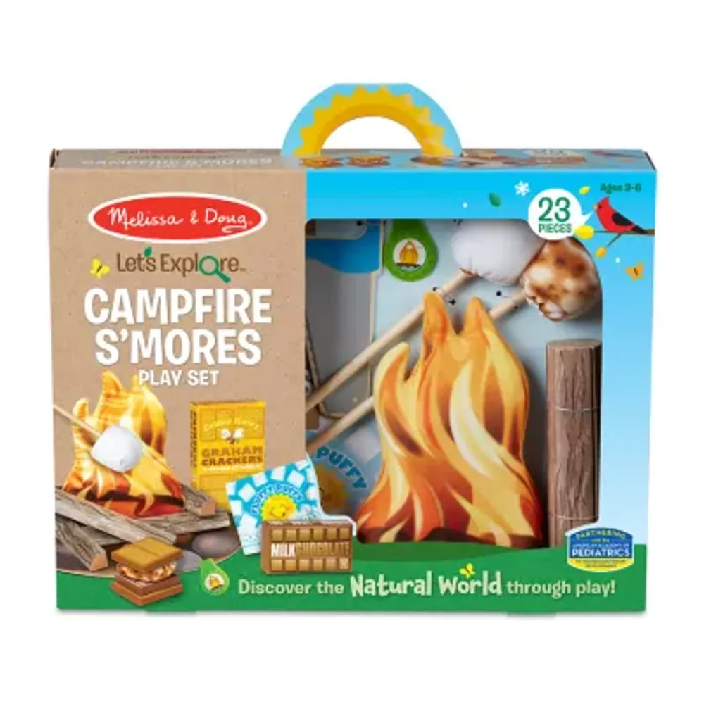 Melissa & Doug Let's Explore Campfire Smores Playset