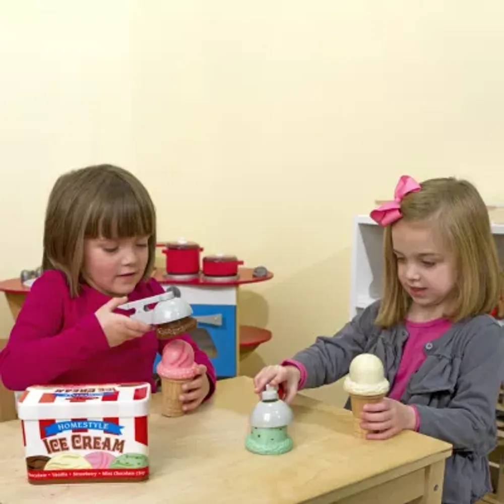 Melissa & Doug Scoop & Stack Ice Cream Cone Playset