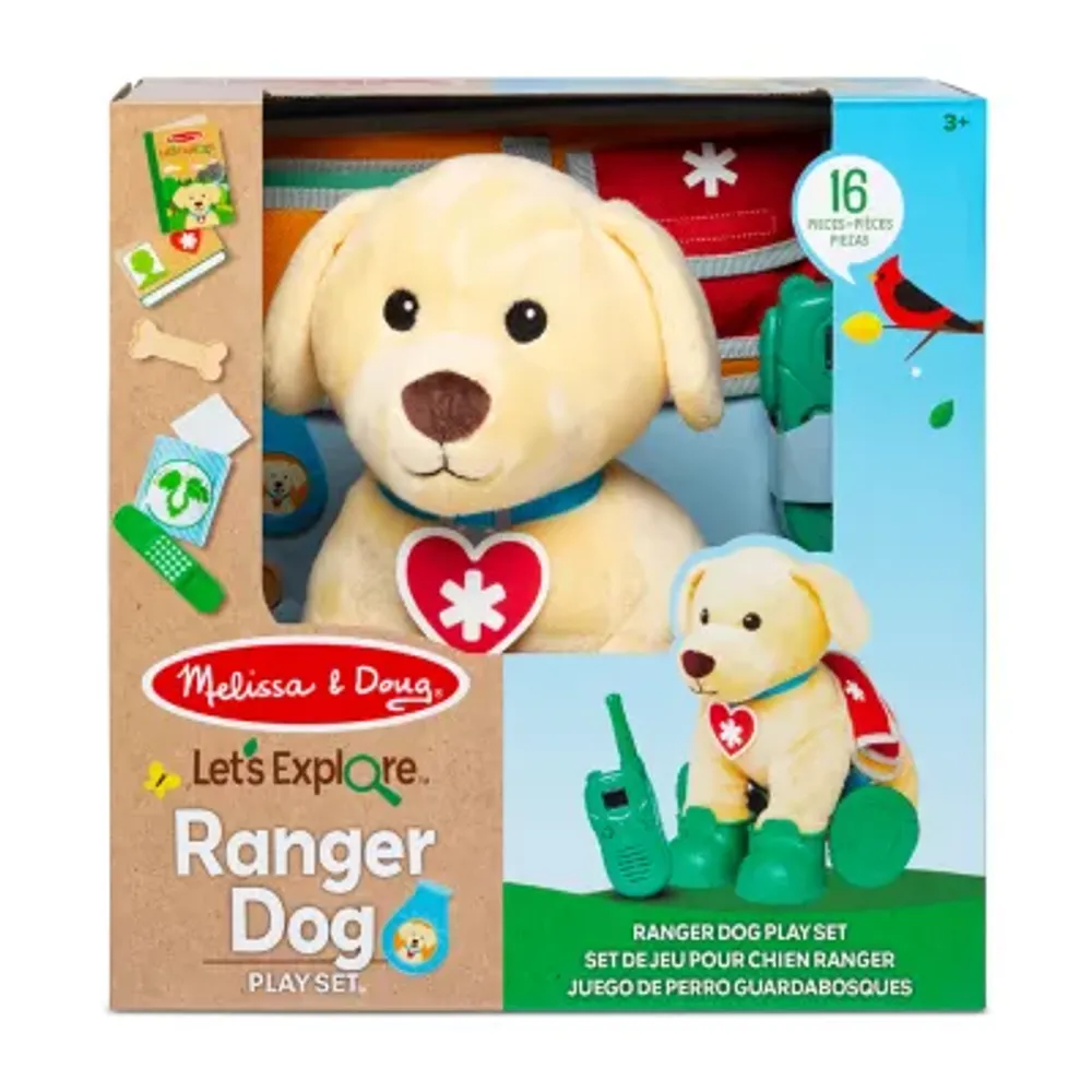 Melissa & Doug Let's Explore Ranger Dog Playset