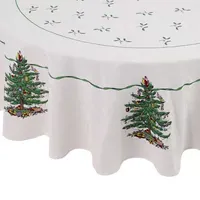 Spode Christmas Tree Round Tablecloth