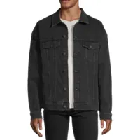 Arizona Men's Oversized Fit Denim Trucker Jacket