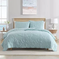 Caribbean Joe Solid Shell Outline Quilt Set