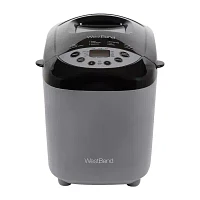 West Bend Hi-Rise Bread Maker with 12 Preset Digital Controls, in Gray