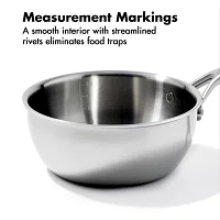 OXO Stainless Steel 3.57-qt. Chef's Pan with Lid