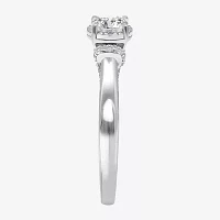 (I / I1) Womens 1 CT. T.W. Lab Grown White Diamond 14K Gold Round Engagement Ring