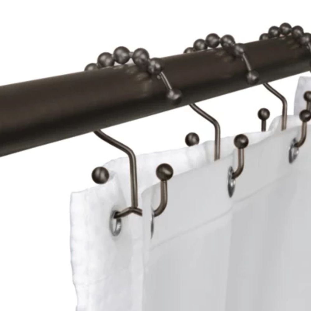 Maytex Mills Double Ball Glilde Shower Curtain Hooks