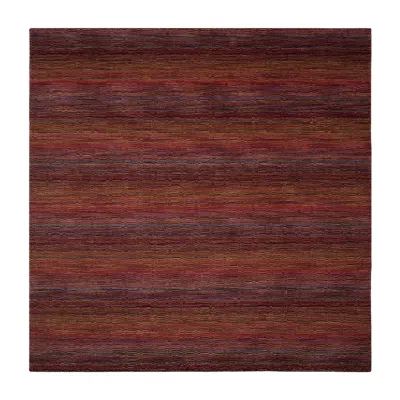 Safavieh Himalaya Collection Lysette Striped Square Area Rug