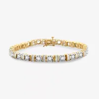 5 CT.T.W. Natural Diamond 10K Gold Tennis Bracelet