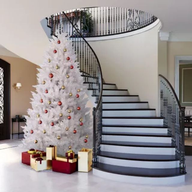 4.5' Sparkle White Spruce Artificial Christmas Tree