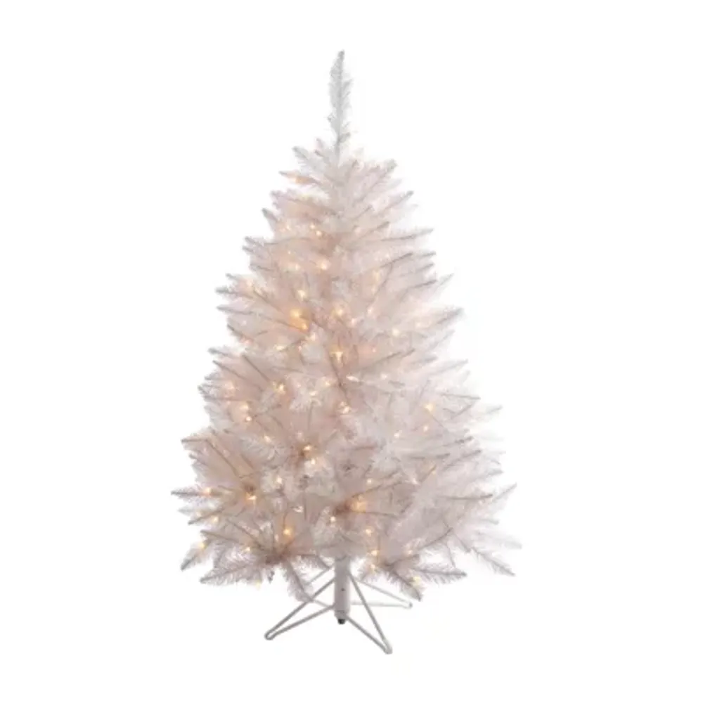 4.5' Sparkle White Spruce Artificial Christmas Tree